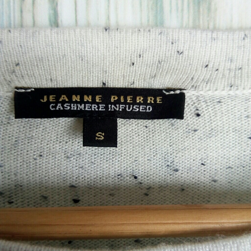 Jeanne Pierre Cashmere Infused Boat Neck Small - Picture 6 of 8